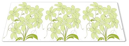 EHOMERY Tappetino Mouse Economico Pad Tastiera E Mouse Fiore Tappetino Mouse XL Gaming Mouse Pad Inter per Decorare La Scrivania - 1 Pack [30x80 cm]