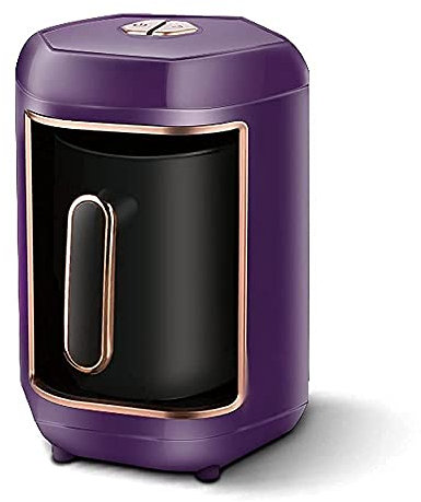 Automatic brewing coffee grinder Automatic Turkish Coffee Maker Machine Cordless Electric Coffee Pot Food Grade Moka Coffee Kettle Portable travel Coffee spice grinder juicer juice mac (Color : C)