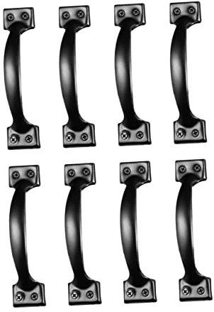 OSALADI 8stücke Türgriffe Bogenform Für Holzzäune Im Außenbereich Bügeltürgriffe Torgriffe Für Türen Schränke Wandschränke Weinschränke Garderoben Hohe Härte Korrosionsbeständig Installier