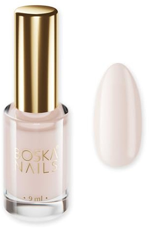 Boska Nails Klassischer Nagellack Martina Nr. 659 Zartes Beige mit Roséton 9 ml Langanhaltend Eleganter Look für Alltag und Büro