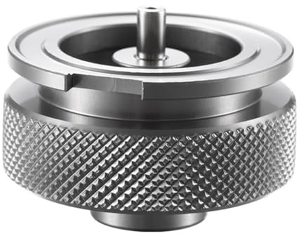 Generisch ButaneGaskartuschen Adapter Gasflaschenadapter Campingkocher Ventilschraubkartusche Adapter, Geteilter Ofenkonverter Für Kleine Tanks