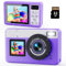 MaxMango Macchina Fotografica Digitale,10FT Fotocamera Digitale Impermeabile con Scheda da 32 GB, Macchina Fotografica Subcquea 18X Zoom per Selfie Subacquei, Nuoto