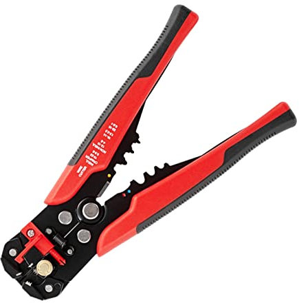 8'' Crimper Cable Cutter Automatic Wire Stripper Tools Crimping Pliers Terminal Tools for Stripping Sheathed Cores