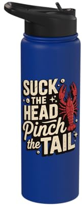 Suck The Head Pinch The Tail Stainless Steel Insulated Water Bottle