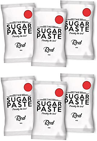 THE SUGAR PASTE™ Red Sugarpaste 6 x 1kg
