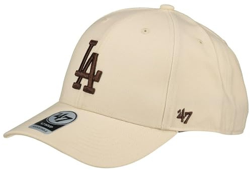 47 Marke Los Angeles LA Dodgers MVP Mütze Kappe Herren, schwarz weiß Konturen
