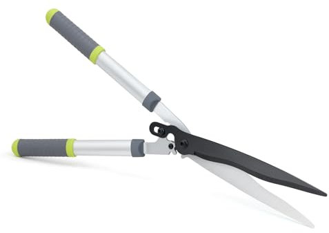 Altdorff Tagliasiepi e forbici, forbici da taglio manuale con lama ondulata SK-5 da 10 pollici, tagliasiepi da giardino per tagliare bordi e cespugli