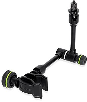 Gravity MA VARIARM M 38 - Vielseitiger Gelenk-Arm mit zentralem Feststell-Mechanismus - 3/8 Medium, Mikrofonzubehör, schwarz