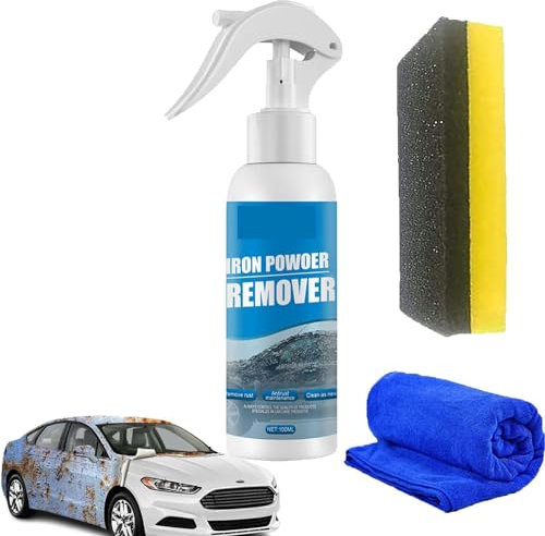 IFFANY Mehrzweck-Rostentfernungsspray Mehrzweck-Rostentferner für Metall Mehrzweck-Rostentfernungsspray für Felgen Autowartungs-Pulverspray