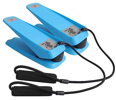 POPETPOP Kleiner Stepper Pedal Fitnessgerät Aus Verbundmaterial Mit Zugseilen Kompakt rutschfest Für Zuhause Und Fitnessstudio Zur Gewichtsabnahme