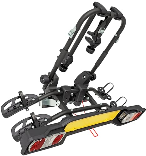 Peruzzo Parma 2 Bici Portabici da Gancio Traino Universale - Ideale per Trasportare Biciclette e E-Bike