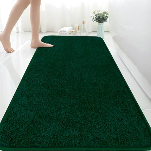 Rururug Badezimmermatte, Weiche Mikrofaser Badematte, 150x60 cm