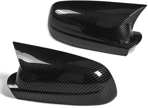 YPLVWSOYQ Kompatibel Mit VW Für Passat B5 Für J&etta MK4 Für Bora 1998–2005 Rückspiegelabdeckung Rückspiegel Shell Caps Horn Gehäuse Auto-Rückspiegel(Carbon Fiber Pattern)