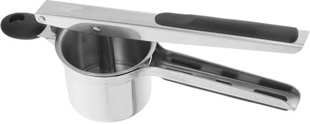 COLLBATH exprimidor Manual pasapurés de Acero Inoxidable Divertidos Utensilios de Cocina machacador de puré de Patatas exprimidor de puré de Patatas Herramienta de puré de Patatas Planchar