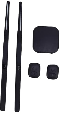 Sticks Kit Tragbares elektronisches Drumset mit 3D Bewegungssensoren geräuschlos trennbar smartphonekompatibel ideal für Anfänger und Erwachsene