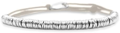 Nato Cuff - Armband Doppelt gewickeltes - Paracord und Silber 925 – Herren und Damen schmuck verstellbar,