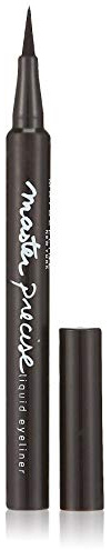 Maybelline New York Hyper Precise Allday Flüssiger Eyeliner, wisch- und wasserfest - Nr.001 Waldbraun, 9g