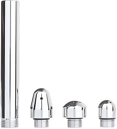 Beauty7 Anal-Spülung Metall Irrigator Analdusche Intimdusche Spülung Anal Reinigung Enema Irrigator Analdusche und Vaginaldusche