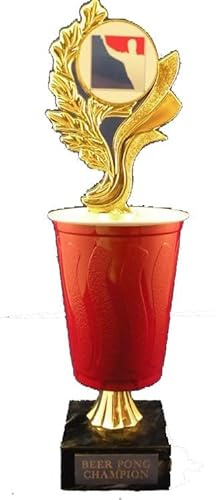 Beer Pong Red Cup Trophy
