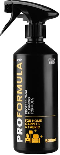 ProFormula Professional Carpet Cleaner & Fabric Stain Remover 500ml – Deep Cleaning Upholstery, Rug & Carpet Spot Cleaner for Home, Office & Car Interiors – Made in UK