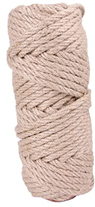 Happyyami Natürlicher Sisalseil Kratzbaumseil 4mm x 30m Verschleißfest Flexibel Selbstgemacht Katzenturm Zubehör Für Katzenmöbel Und Kätzchen