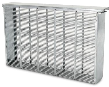 Bannwabentasche für 2 Dadant US Rähmchen, mit Deckel, verzinkt – Robuster Metallisolator für 2 Rahmen, mit verzinkter Abdeckung für optimale Königinnenkontrolle
