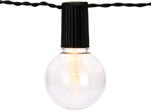 Well Home Guirnalda de Luces LED con Bombillas de Material PP y PV, Funciona con Pilas - Incluye Temporizador