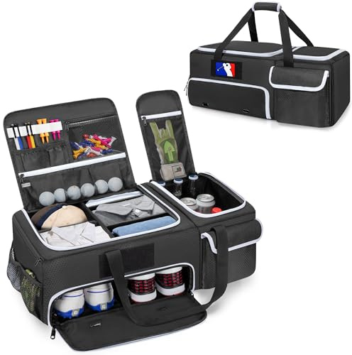 DSLEAF 2 Layer Golf Trunk Organizer, Golf Car Locker for Men & Women