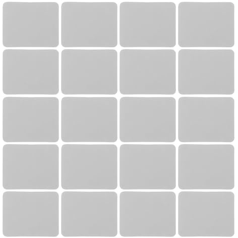 ZUNOXAZ 50 Stück Mikrofaser-reinigungstücher Handy-bildschirmreiniger Glasreinigungs-mikrofasertücher Brillenreinigungstoff Glasscheiben-reinigungstuch Ultraweiche Brillenputztücher Grey
