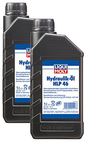 2x LIQUI MOLY 1117 Hydrauliköl HLP 46 1L