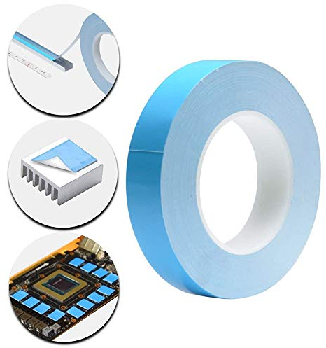 Ritte Thermisches Klebeband Leitend, Thermal Compound Thermische Verbindung Paste Kühlkörper Leitfähiges Kühlband Doppelseitig Klebend