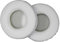#N/A 2pcs Redondo Reemplazo De Espuma De Memoria Suave Almohadillas De Oído Reemplazo De Auriculares Cómodo Cojín De Oído Cubierta Orejeras Blanco - Blanco, 80mm