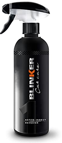 Blinker - Eliminador de Insectos y Suciedad en el Coche - Active Insect Remover - Limpieza Profunda de Parabrisas, Parrillas y Faros - Fórmula Superconcentrada - 500 ml