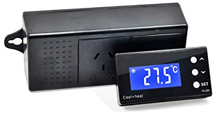 Temperature control Digital Temperature Controller Day Night Reptile Dimming Thermostat for Control Aquarium Heater Cooler