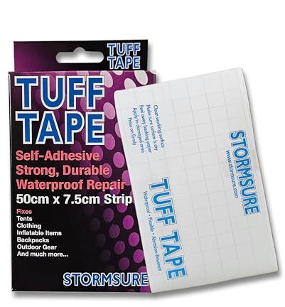 Stormsure TUFF Tape Repair 0.5m - Waterproof, Flexible, UV Resistant for Sailing Equipment Repairs