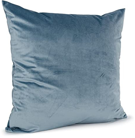 ANRO Kissenbezug Kissenhülle Kissen Deko-Kissen Sofa Kissen Couch Kissen Samt Petrol 50x50cm ohne Füllung