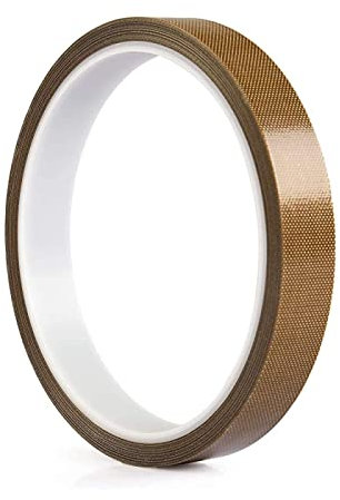 NORDOG Teflonband, PTFE-Band, Schmetterlingsband der hohen Temperatur für Versiegler, Länge 10m/32.8ft, Stärke 0.18mm, Breite (19mm)