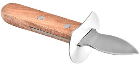 PRETYZOOM 1stk Austernmesser Aus Edelstahl Muschelmesser Schalentiere Miesmuscheln Werkzeug Austernmesser-schuh Meeresfrüchte Hülse Muschellöser Beschuss Austernschale Holz