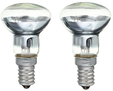 ALIVIM 2 Stück R39 E14 30W 220V Scheinwerfer Glühbirne Für Lava Lampe Scheinwerfer Schraube Licht Klar Reflektor Spot Licht Glühbirne