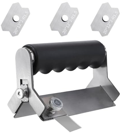 Cortador de bordes, cepilladora de ángulo,Cepilladora de cantos de madera, raspador de madera - Cepilladora manual, herramienta de biselado, afiladores de brocas de desbarbado de acero inoxidable para