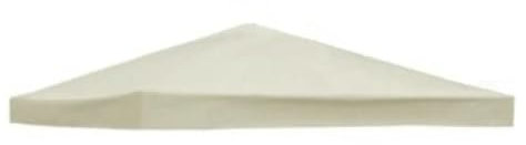 JMORCO Pavillon Ersatzdach Wasserdicht 3 x 3 Meter Ersatz-Überdachung for Vier-Ecken-Zelttuch, Faltbarer UV-Schutz, Terrassenpavillon, Ersatz for die Überdachung des Pavillons(Single Layer)