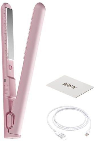 Plancha Alisadora Y Rizador De Pelo 2 En 1 Rizador Pequeño, Plancha De | Rizador De Pelo Herramienta De Peinado Para Mujeres Y Chicas, Para Viaje Y Hogar
