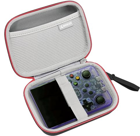 RLSOCO Carrying Case for R36S Handheld Retro Game Console (Case Only) | R36S Handheld Retro Hard Protective Travel Case, Dustproof, Dropproof, Scratch Protection Organizer Carry Bag