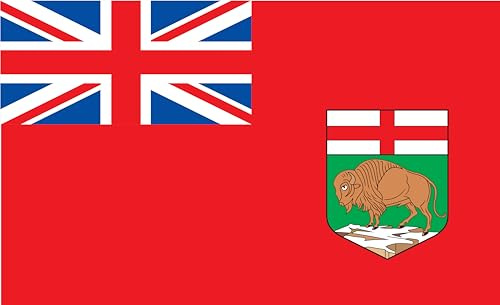 Bandiera del Canada Manitoba – Bandiera provinciale Manitoba Ultra / 30 x 20 cm