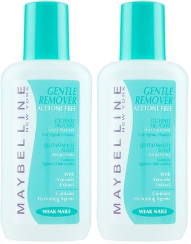 Maybelline New York Solvente Gentle Remover, Delicato sulle Mani, 125 ml (Confezione da 2)