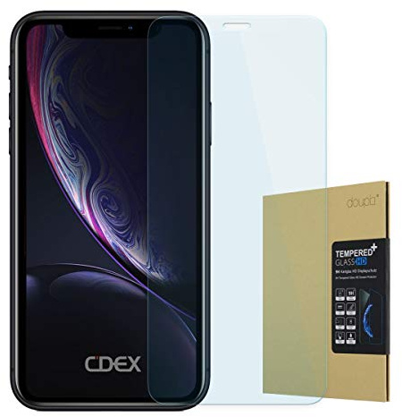 doupi Pellicola Vetro Temperato per iPhone 11 (2019) / XR (6,1 Pollici), Premium 9H HD Protettiva Protezione dello Schermo Tempered Glass