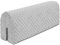 Bettkantenschutz für Kinderbetten 70 cm - Schutz für Bettrahmen Baby Bett rausfallschutz für boxspringbett bettgitter mit Bezug Kantenschutz Kinder Babybett Hellgrau