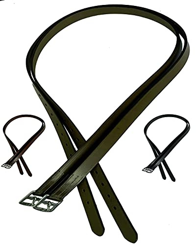 Majestic Ally Ma-0931 Cuero de Estribo inglés, Unisex, marrón, 54 us