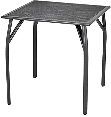 Metall Gartentisch ZWMT-70R - 72 x 70 x 70 cm
