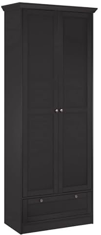 DEINE TANTE EMMA 0031847 Vera 13 Anthrazit grau Stauraumschrank Mehrzweckschrank Garderobe für Schuhe ca. 80 x 200 x 39 cm